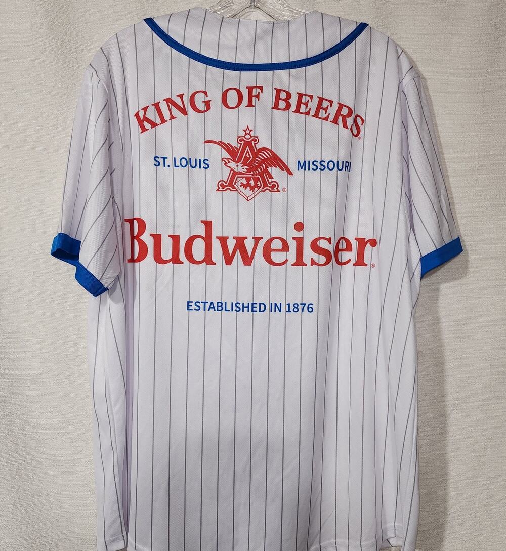 Budweiser ''King of Beers'' Jersey men's large
